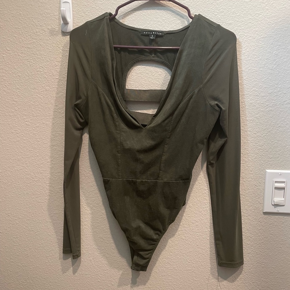 Green bodysuit